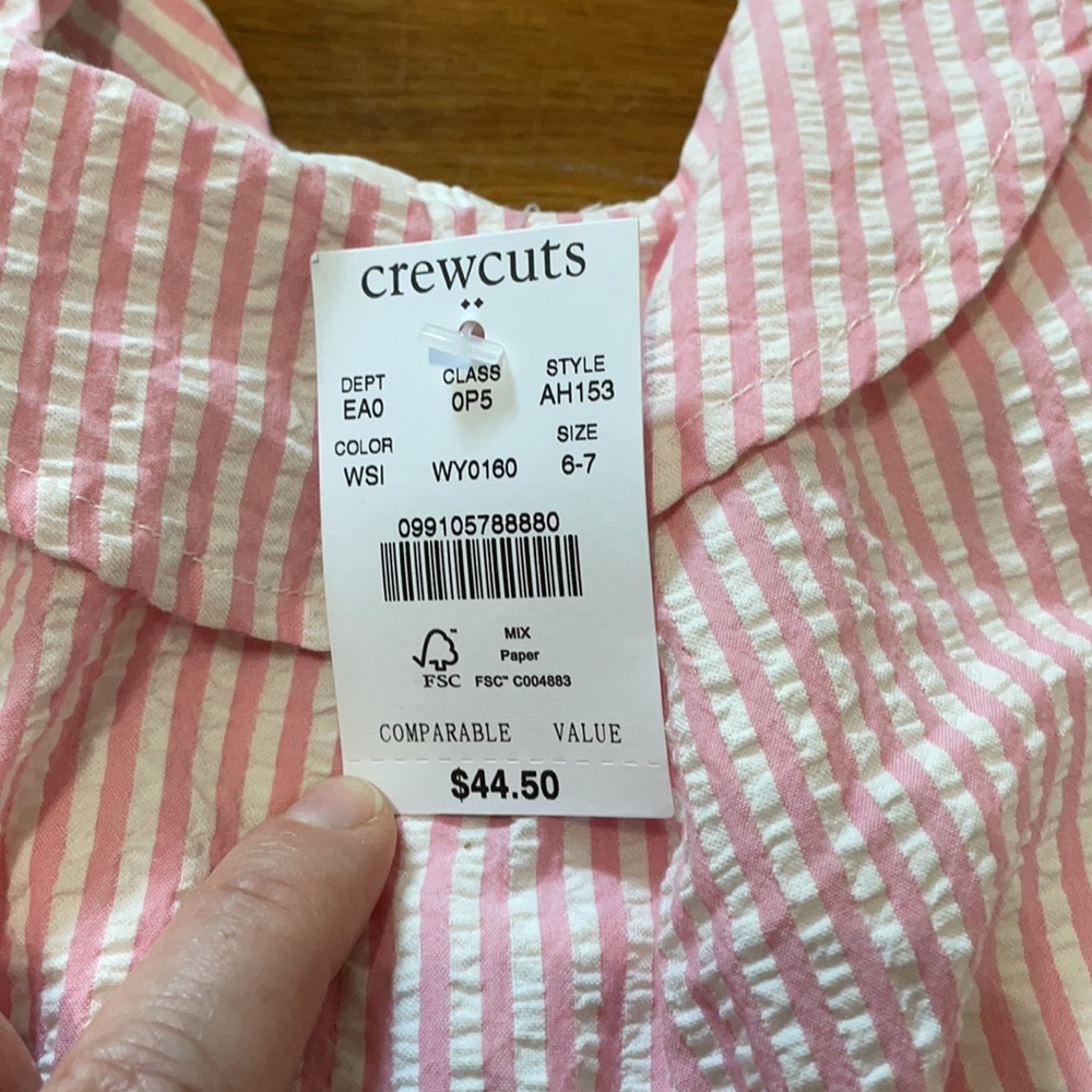 NWT Crewcuts Ruffle Tank Top - Picture 6 of 6